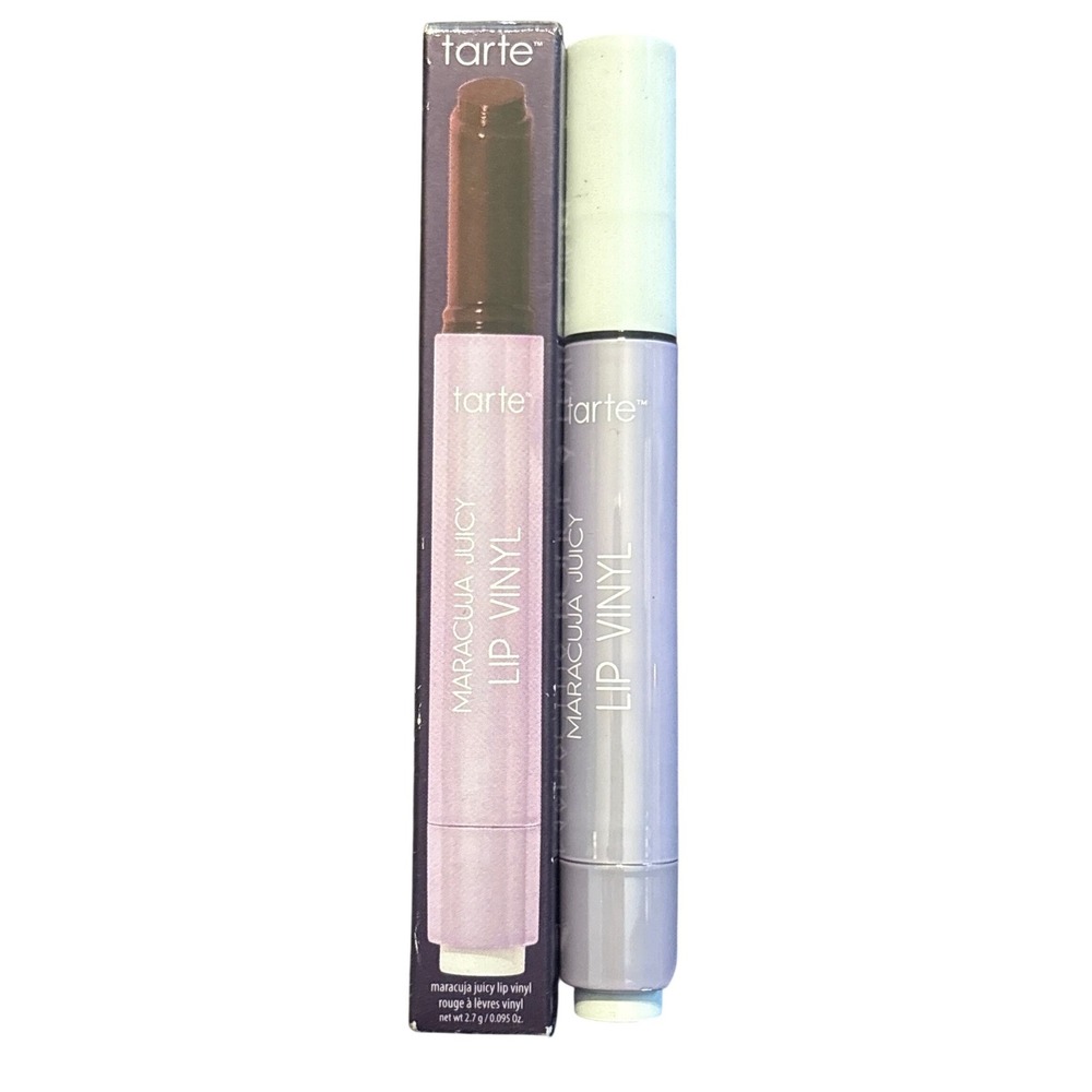NEW Tarte Maracuja Juicy Lip Vinyl Cacao Brown High Shine Gloss .095 oz